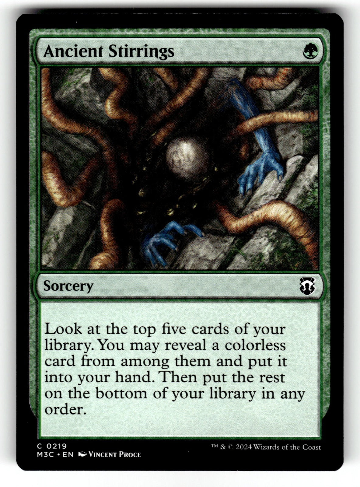 Ancient Stirrings – 219 M3C: Commander: Modern Horizons 3 C NM