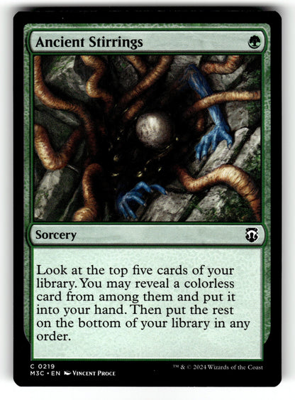 Ancient Stirrings – 219 M3C: Commander: Modern Horizons 3 C NM