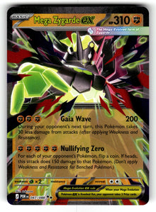 Mega Zygarde ex – 047/088 POR: ME03: Perfect Order Double Rare Holo NM