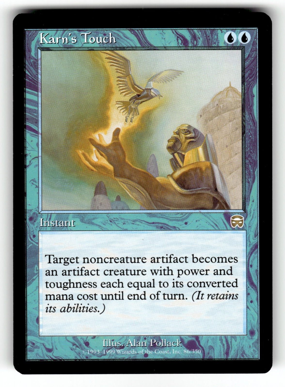 Karn's Touch – 86 MMQ: Mercadian Masques R NM