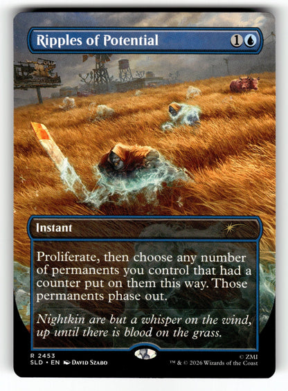 Ripples of Potential – 2453 SLD: Secret Lair Drop Series R NM