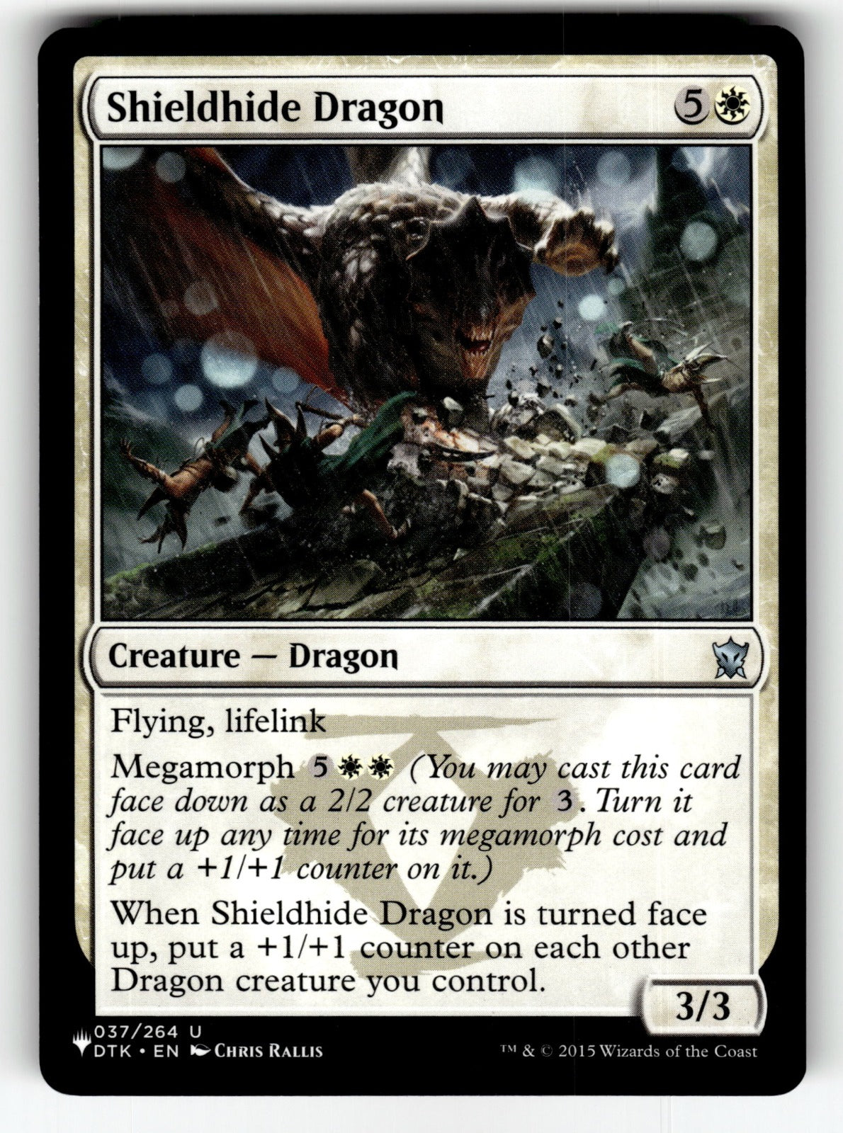 Shieldhide Dragon – 037/264 LIST: The List Reprints U NM