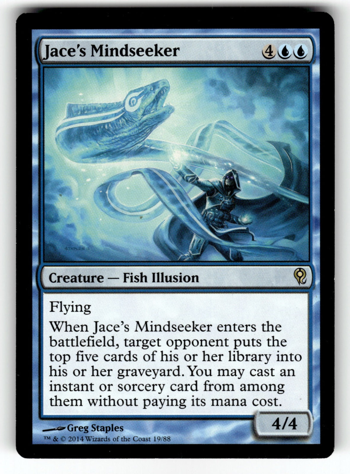 Jace's Mindseeker – 19 DDM: Duel Decks: Jace vs. Vraska R LP