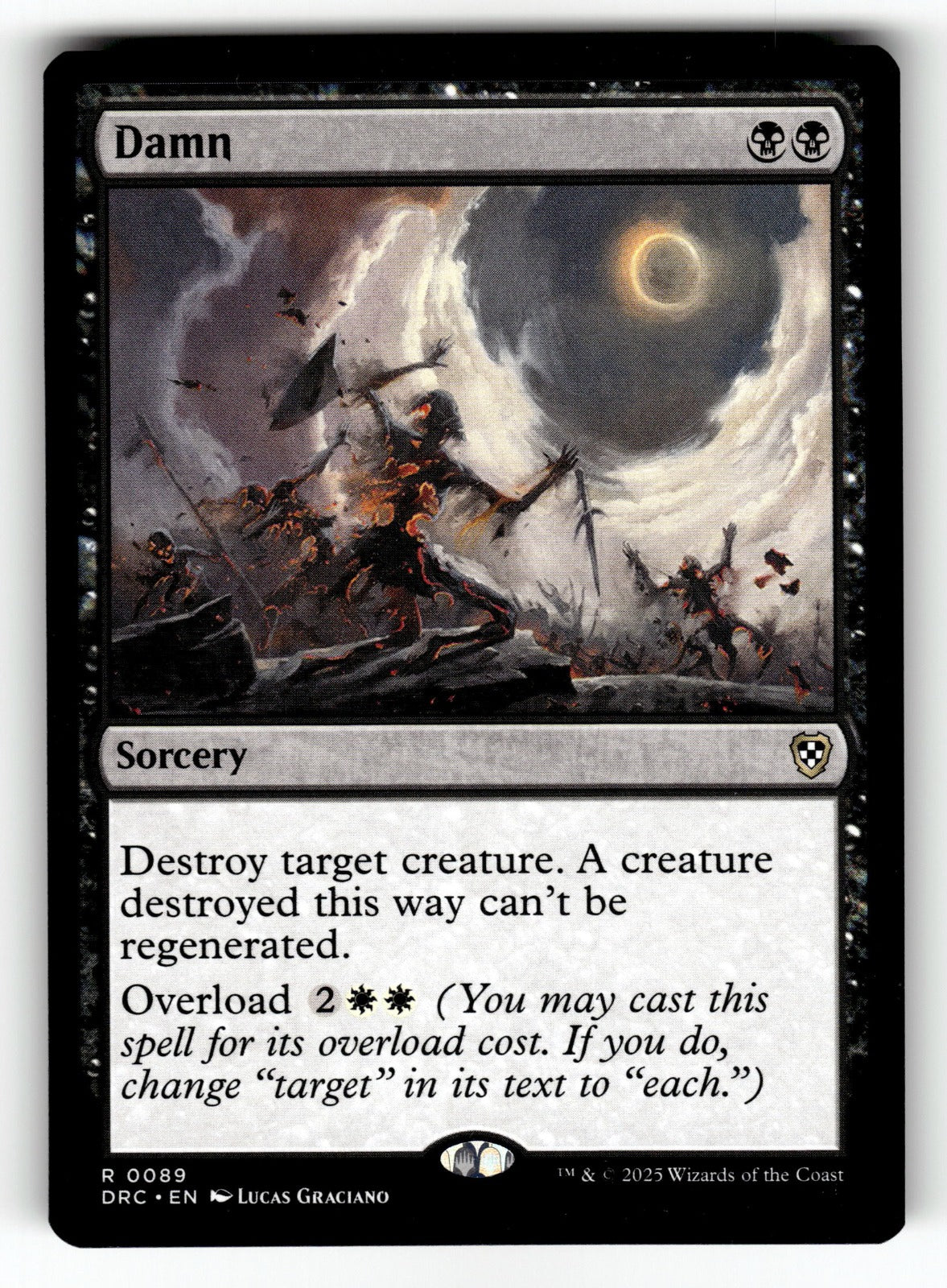 Damn – 89 DRC: Commander: Aetherdrift R LP