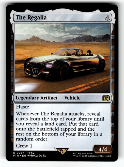 The Regalia – 267 FIN: FINAL FANTASY R NM