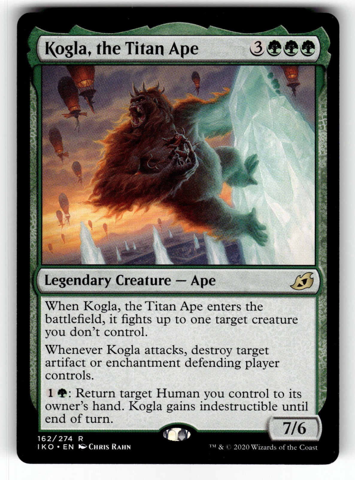 Kogla, the Titan Ape – 162 IKO: Ikoria: Lair of Behemoths R LP