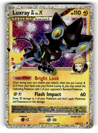 Luxray GL LV.X – 109/111 CCC: Celebrations: Classic Collection Classic Collection Holo LP