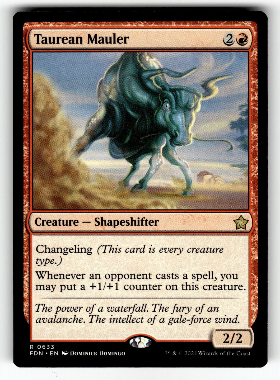 Taurean Mauler – 633 FDN: Foundations R NM