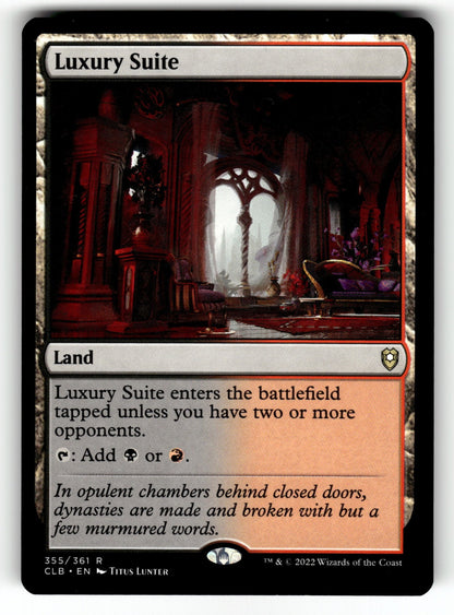 Luxury Suite – 355 CLB: Commander Legends: Battle for Baldur's Gate R NM