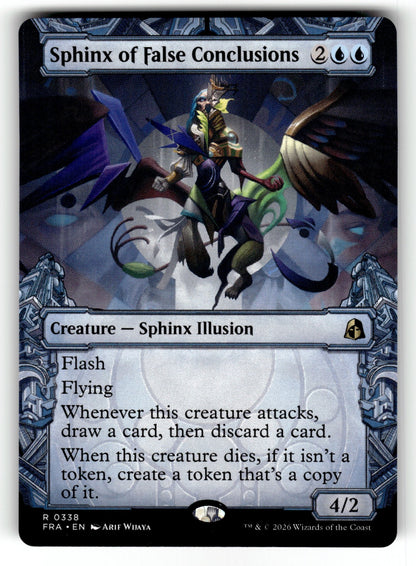 Sphinx of False Conclusions (Showcase) – 338 FRA: Reality Fracture R NM