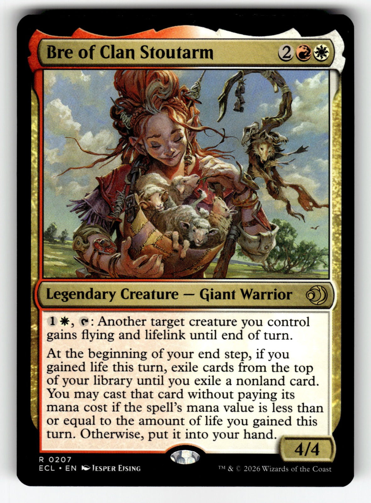 Bre of Clan Stoutarm – 207 ECL: Lorwyn Eclipsed R NM