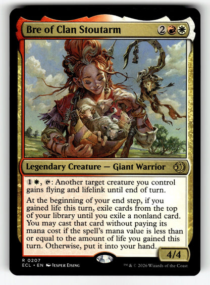 Bre of Clan Stoutarm – 207 ECL: Lorwyn Eclipsed R NM