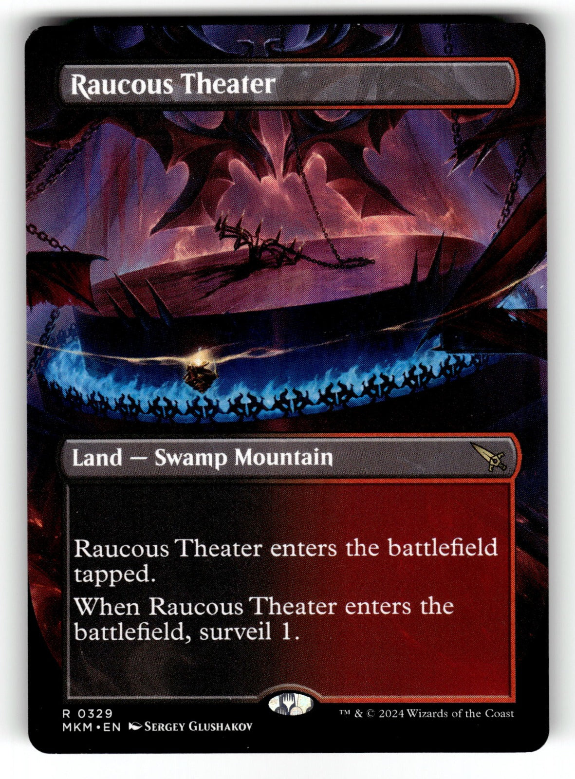 Raucous Theater (Borderless) – 329 MKM: Murders at Karlov Manor R NM