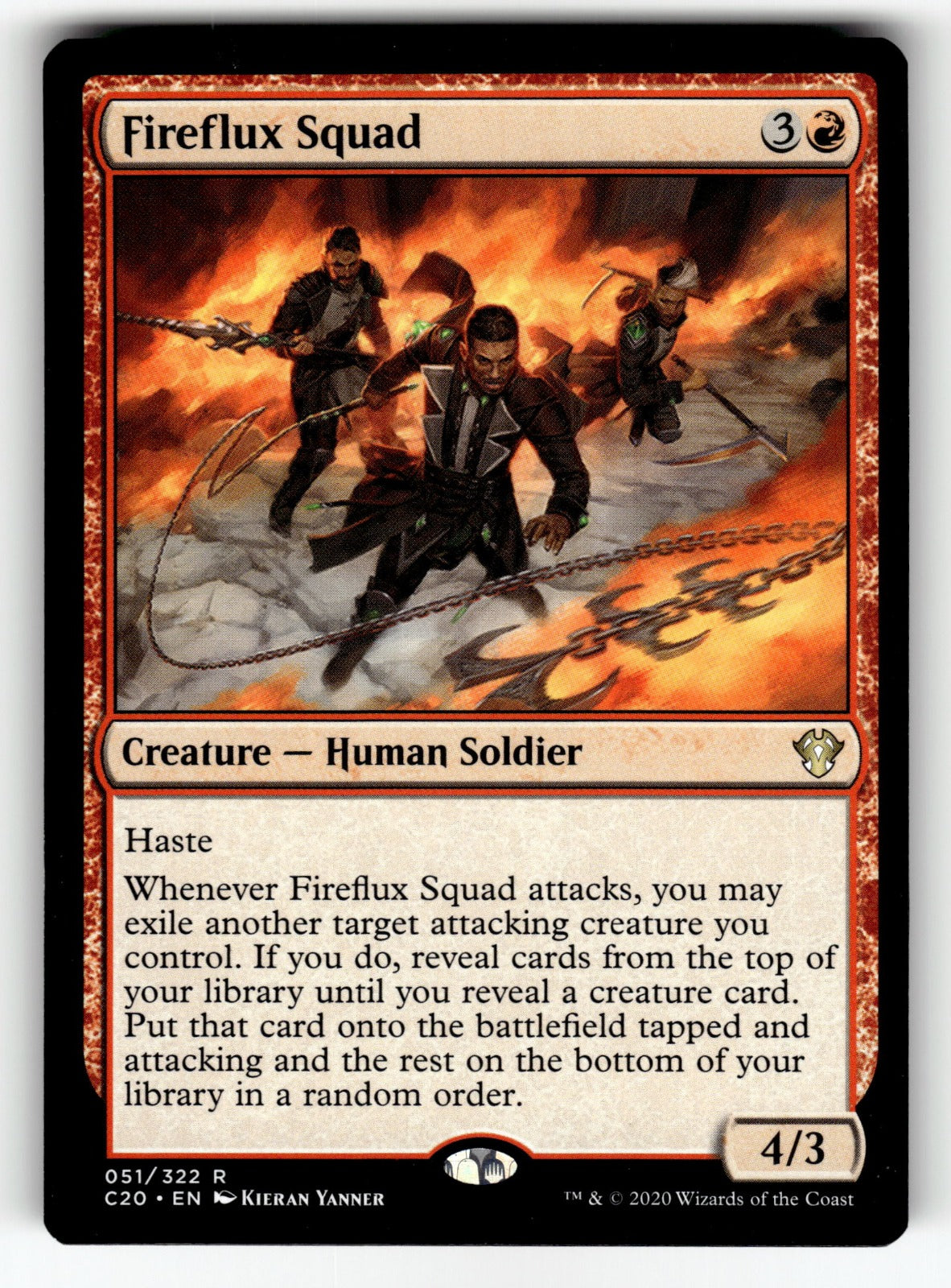 Fireflux Squad – 51 C20: Commander 2020 R LP