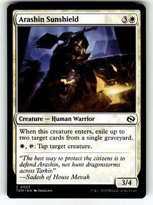 Arashin Sunshield – 3 TDM: Tarkir: Dragonstorm C NM
