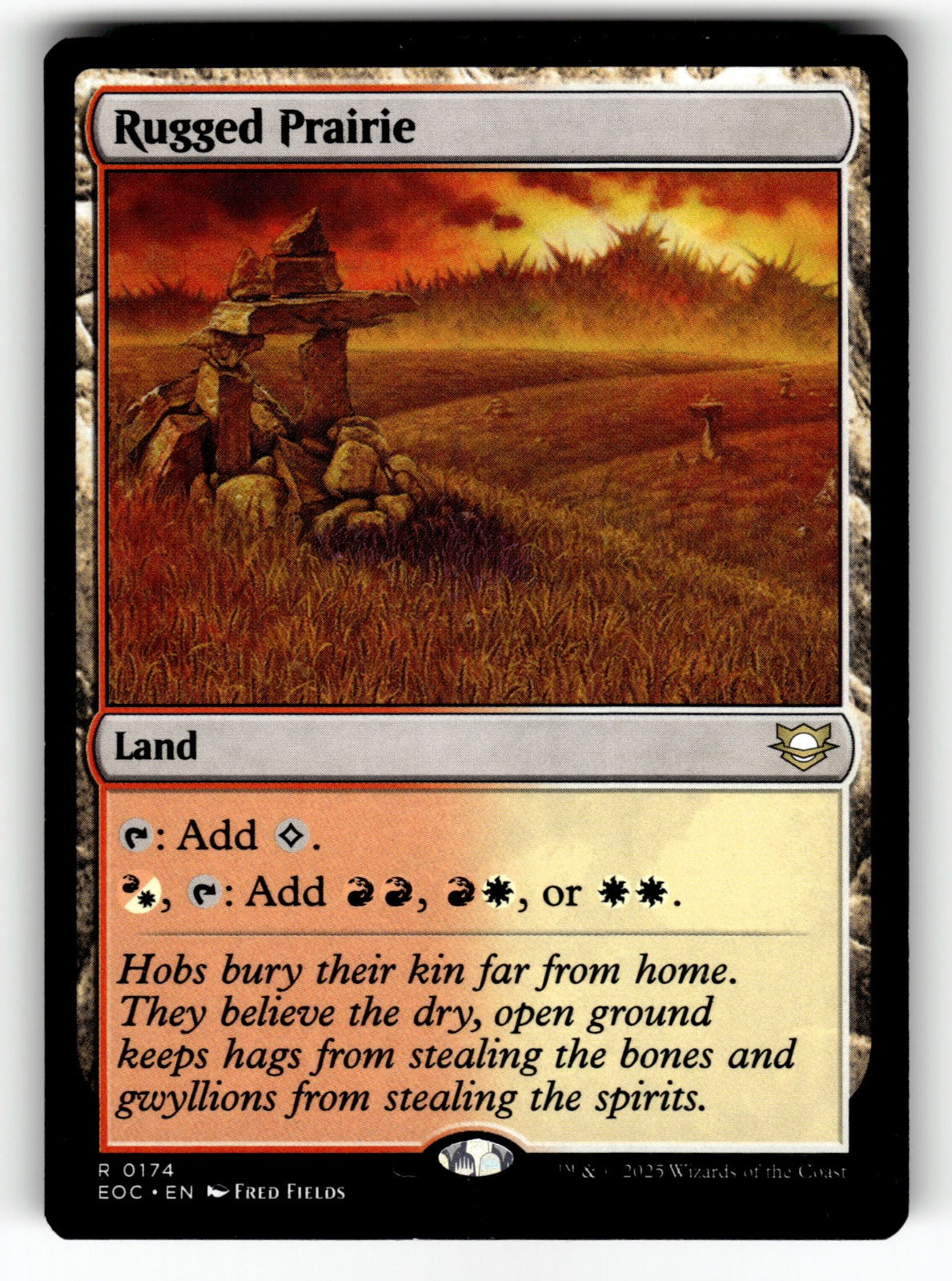 Rugged Prairie – 174 EOC: Commander: Edge of Eternities R NM