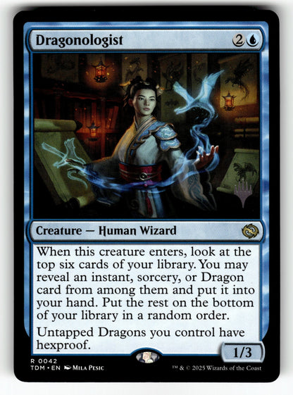 Dragonologist – 42 PPTDM: Promo Pack: Tarkir: Dragonstorm R NM