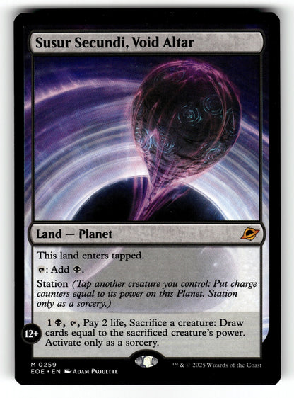 Susur Secundi, Void Altar – 259 EOE: Edge of Eternities M NM