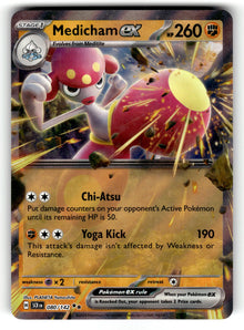 Medicham ex – 080/142 SCR: SV07: Stellar Crown Double Rare Holo NM