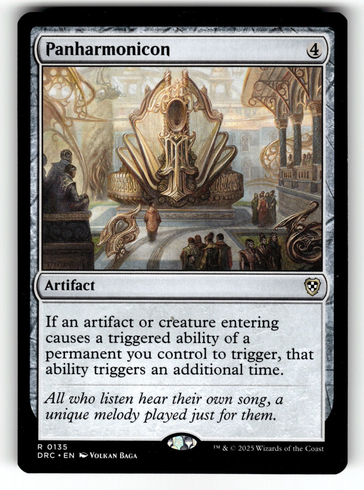 Panharmonicon – 135 DRC: Commander: Aetherdrift R LP