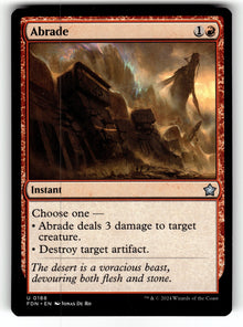 Abrade – 188 FDN: Foundations U NM
