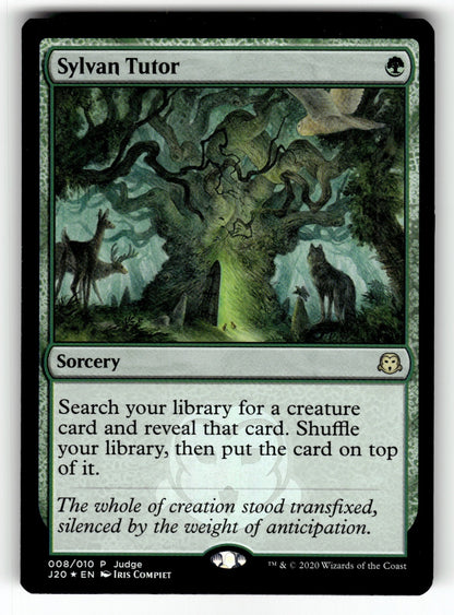 Sylvan Tutor – 8 JDG: Judge Promos P Foil LP
