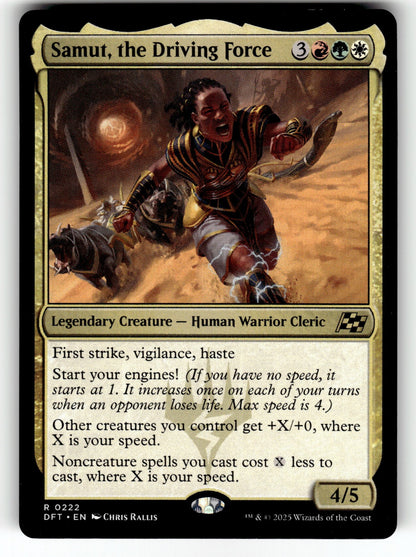 Samut, the Driving Force – 222 DFT: Aetherdrift R NM