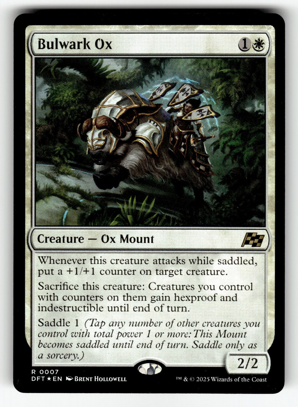 Bulwark Ox – 7 DFT: Aetherdrift R FoilNM