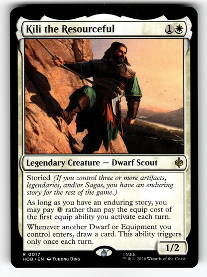 Kili the Resourceful – 17 HOB: The Hobbit R NM