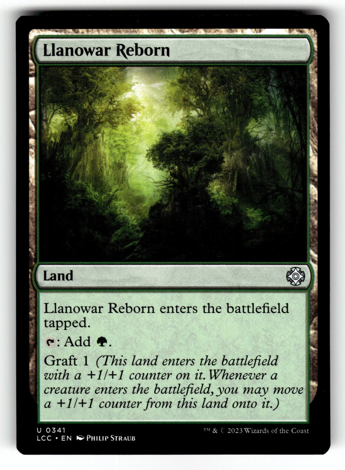 Llanowar Reborn – 341 LCC: Commander: The Lost Caverns of Ixalan U NM