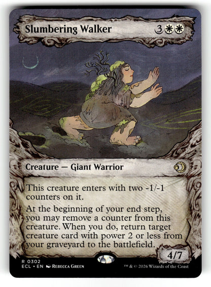 Slumbering Walker (Showcase) – 302 ECL: Lorwyn Eclipsed R NM
