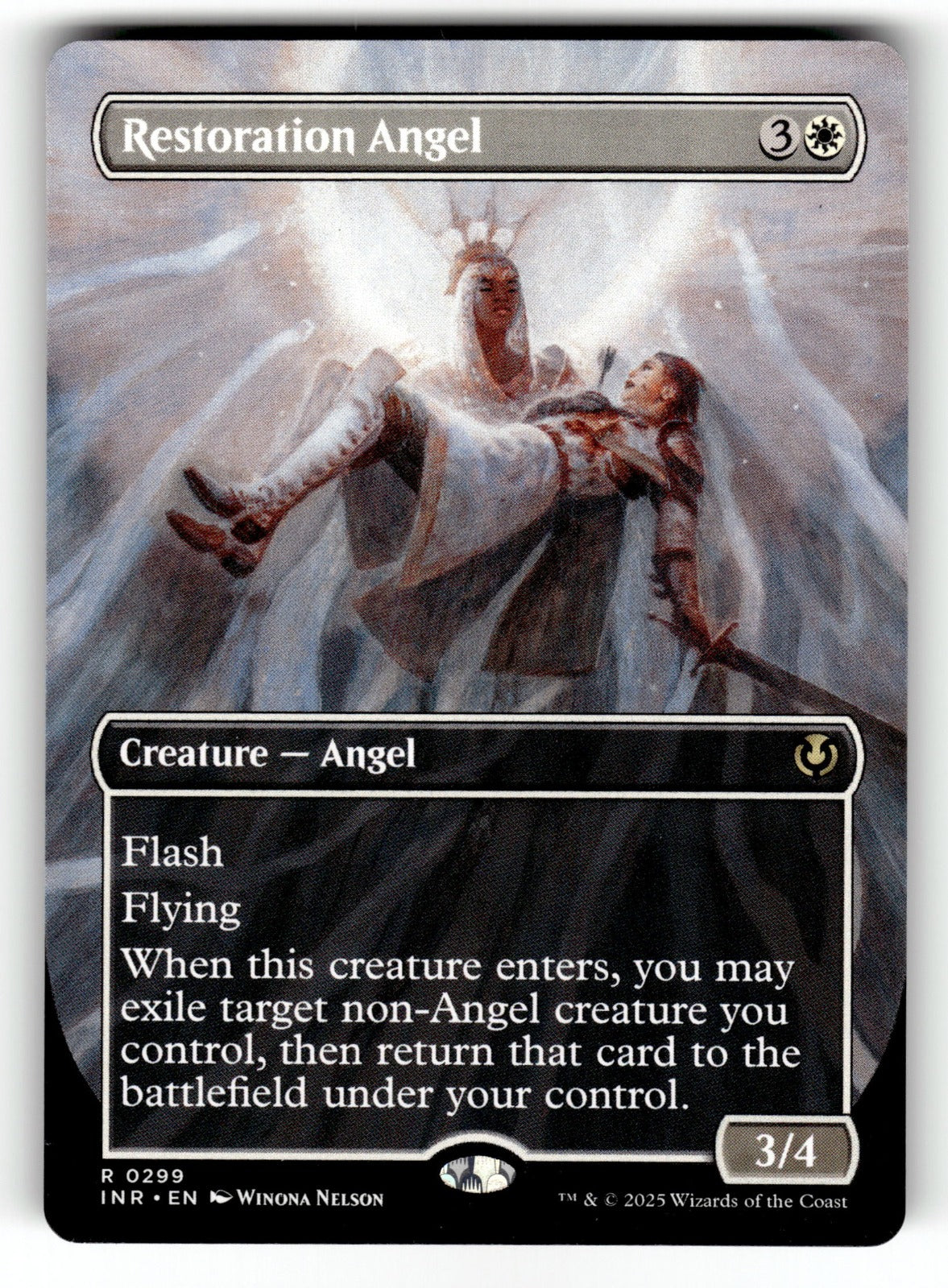 Restoration Angel (Borderless) – 299 INR: Innistrad Remastered R NM