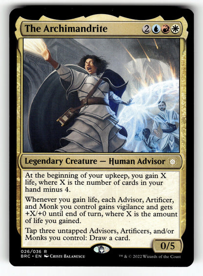 The Archimandrite – 26 BRC: Commander: The Brothers' War R NM