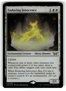 Enduring Innocence – 6 DSK: Duskmourn: House of Horror R Foil NM