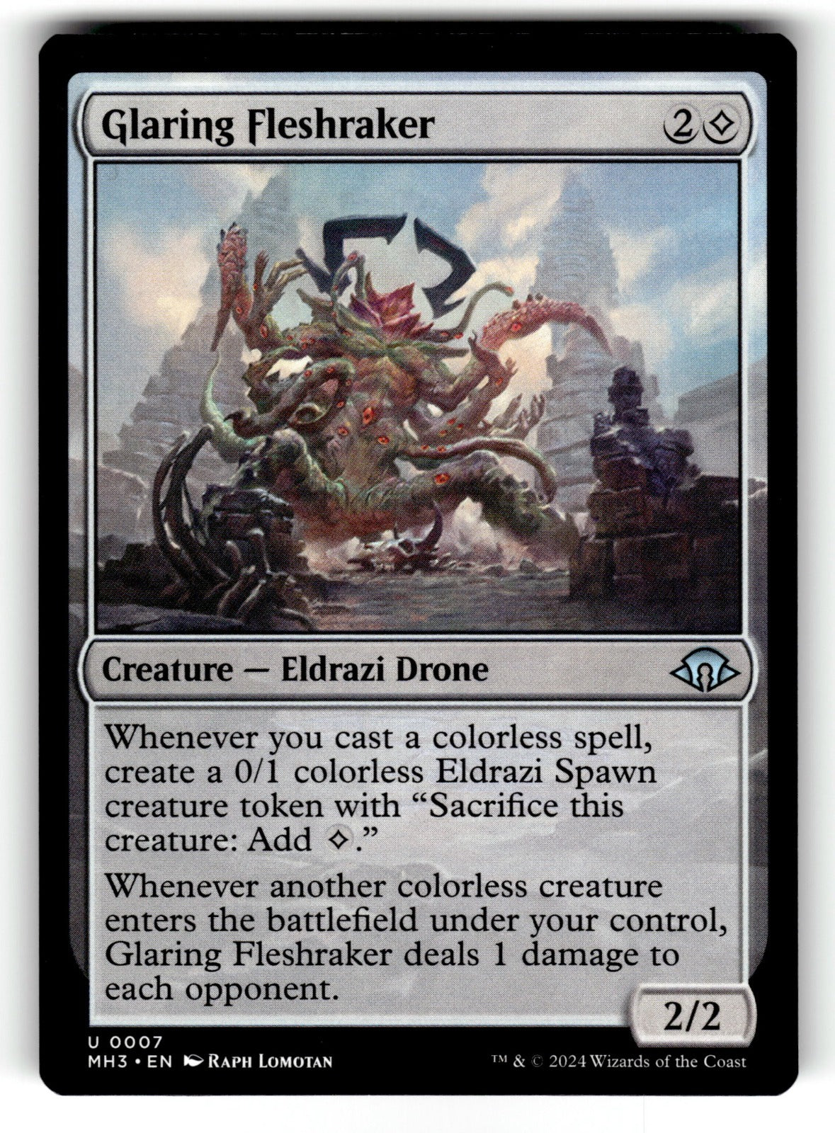 Glaring Fleshraker – 7 MH3: Modern Horizons 3 U LP