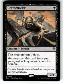 Gravecrawler – 43 DRC: Commander: Aetherdrift R NM