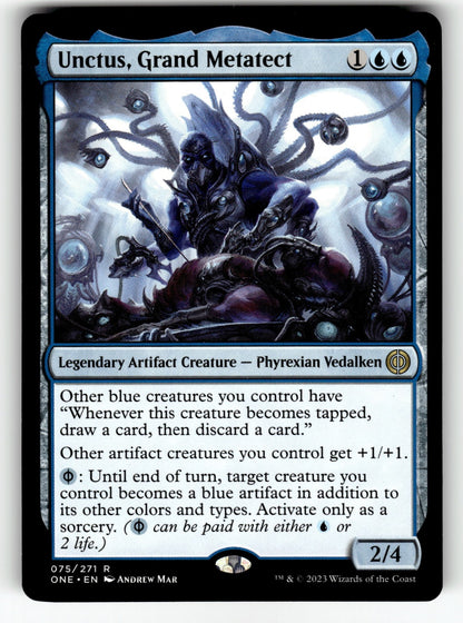 Unctus, Grand Metatect – 75 ONE: Phyrexia: All Will Be One R NM