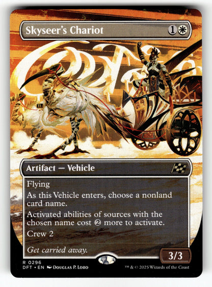 Skyseer's Chariot (Borderless) – 296 DFT: Aetherdrift R NM