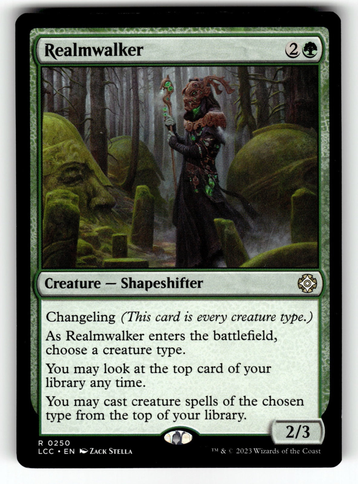 Realmwalker – 250 LCC: Commander: The Lost Caverns of Ixalan R NM