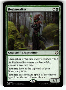 Realmwalker – 250 LCC: Commander: The Lost Caverns of Ixalan R NM