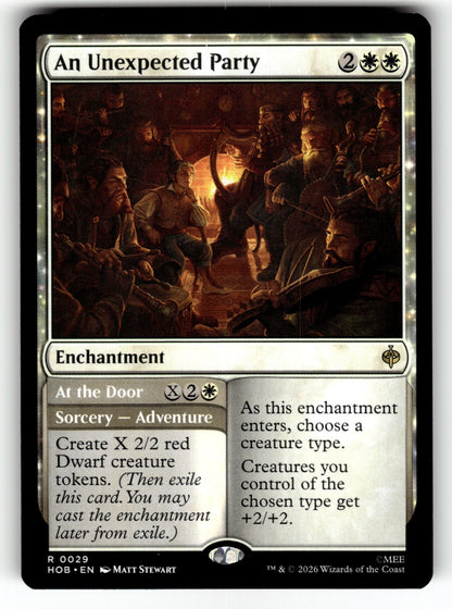 An Unexpected Party – 29 HOB: The Hobbit R NM