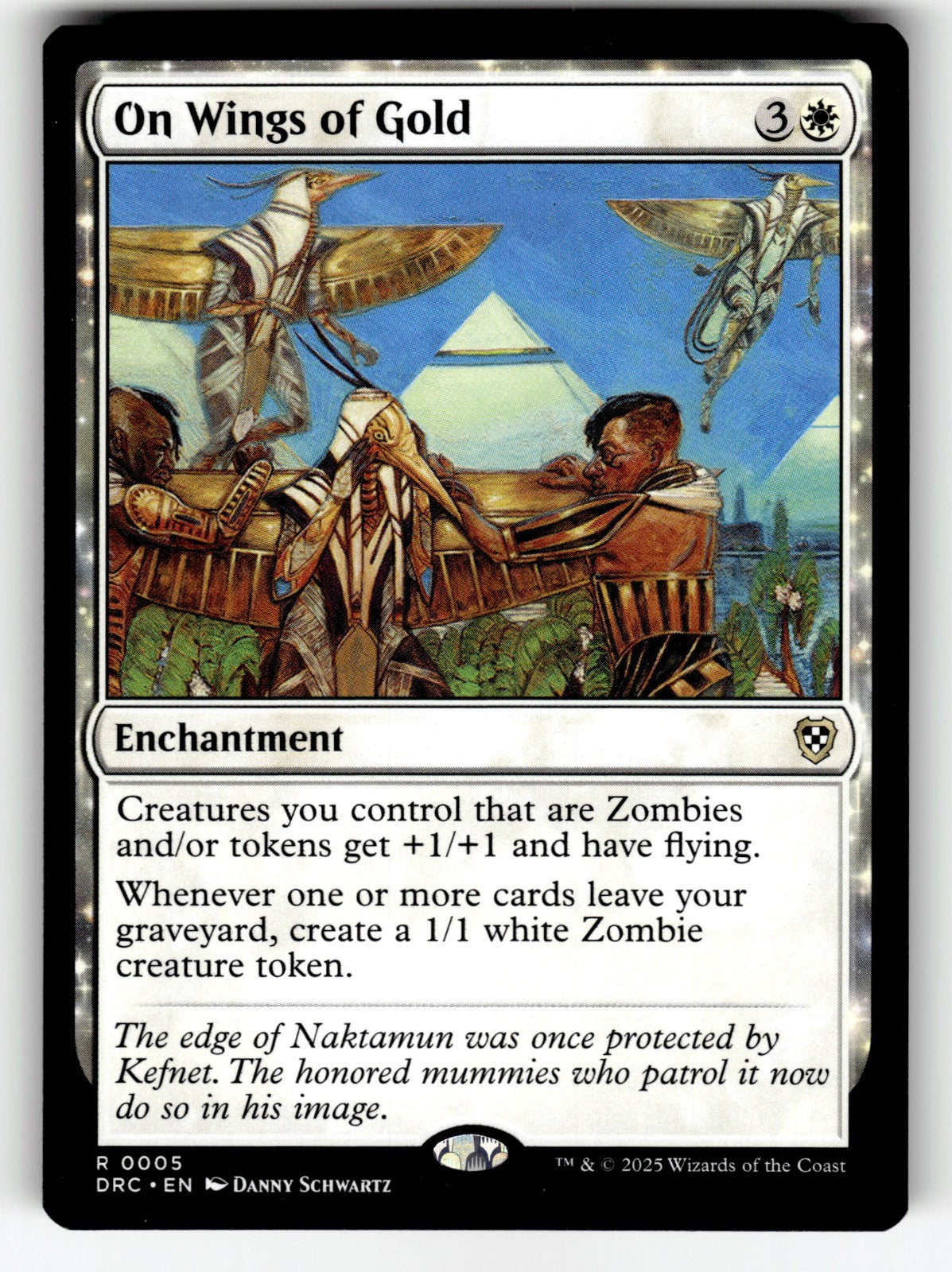 On Wings of Gold – 5 DRC: Commander: Aetherdrift R NM