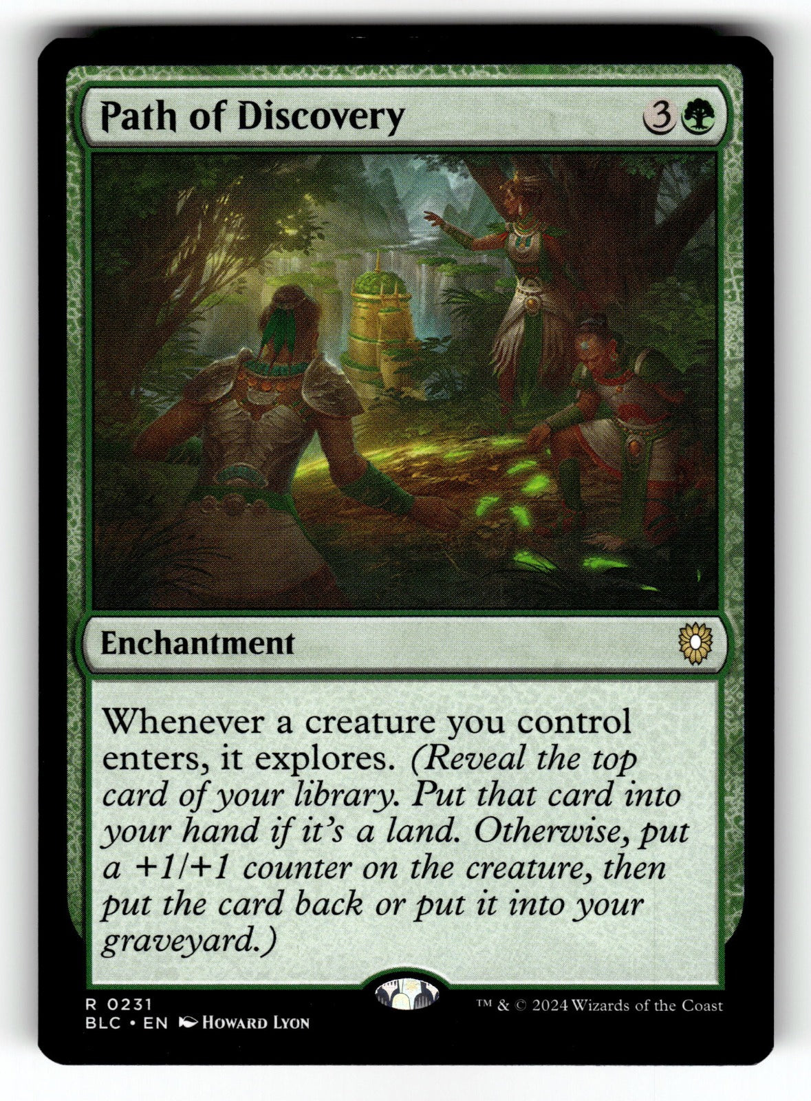 Path of Discovery – 231 BLC: Commander: Bloomburrow R NM