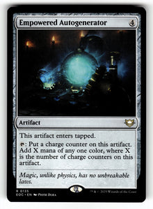 Empowered Autogenerator – 135 EOC: Commander: Edge of Eternities R NM