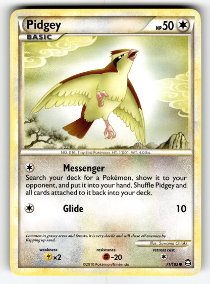Pidgey – 71/102 TM: Triumphant Common NM