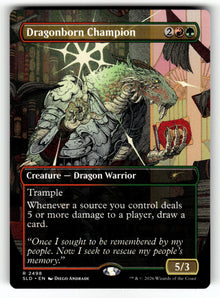 Dragonborn Champion – 2498 SLD: Secret Lair Drop Series R NM