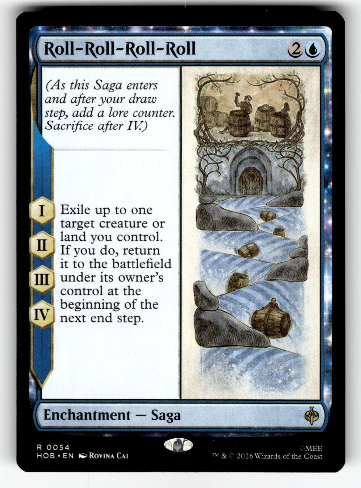 Roll-Roll-Roll-Roll – 54 HOB: The Hobbit R NM
