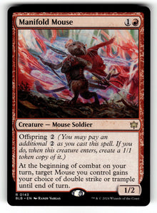 Manifold Mouse – 143 BLB: Bloomburrow R NM