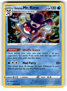 Galarian Mr. Rime - – SWSH079 SWSD: SWSH: Sword & Shield Promo Cards Promo Holo NM