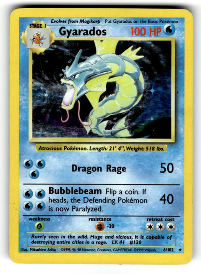 Gyarados – 007/130 BS2: Base Set 2 Holo Rare HoloHP